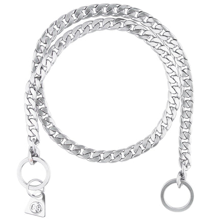 Show Tech Flat Link Show Chain Stainless 9mm - Stainless Steel Show Chain.