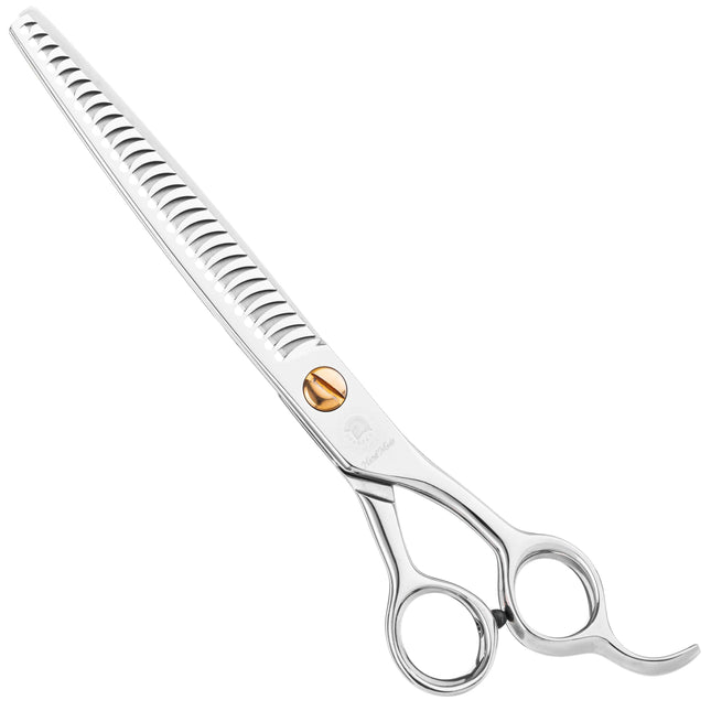 P&W Spartan Chunkers - high-quality, professional single-sided thinning shears, female, 28 teeth.