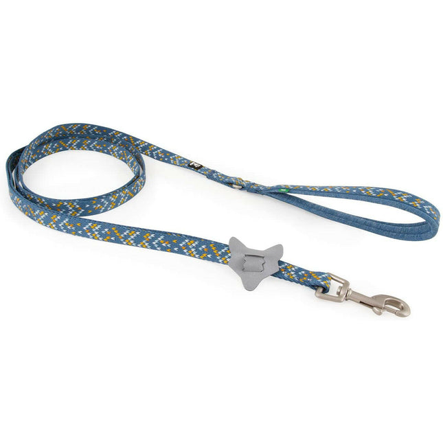 Hurtta Razzle Dazzle Standard Leash 180cmx15mm - dog leash with a soft padded handle.