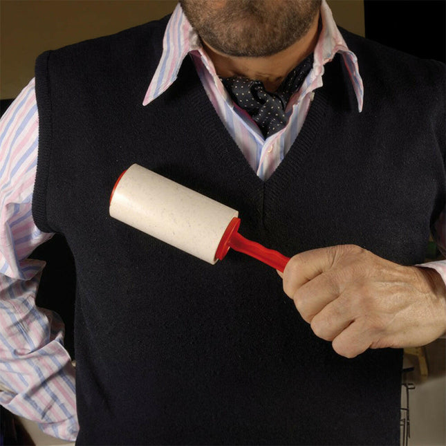 Record Adhesive Roll Brush - disposable roll for cleaning clothes.
