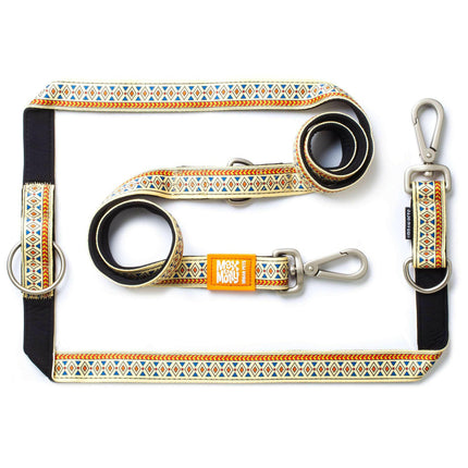 Max & Molly Multi-Leash Ethnic - adjustable leash for dogs, interesting pattern, 200cm.