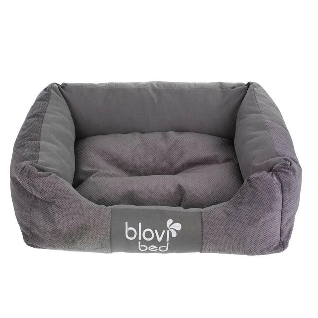 Blovi Bed Gordon - elegant sofa, dog bed, made of high-quality, pleasant fabric with embossing.