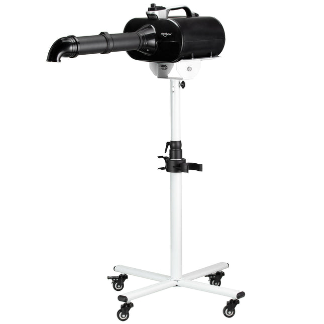 Shernbao Typhoon Black Stand Dryer 3000W - powerful, dual-motor stand dryer 150 l/s, black.