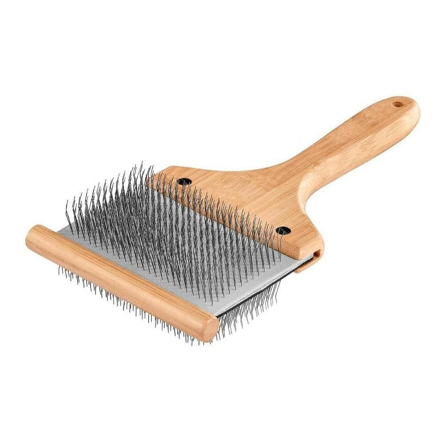 Artero Nature Bella Flexible Double Slicker L - double-sided, flexible slicker brush for dogs.