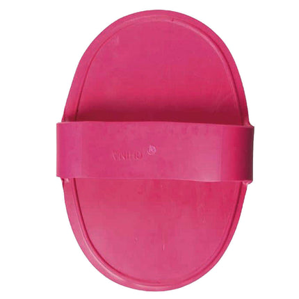 Flamingo Zen Rubber Brush - rubber grooming tool for short-haired dogs - fuchsia.