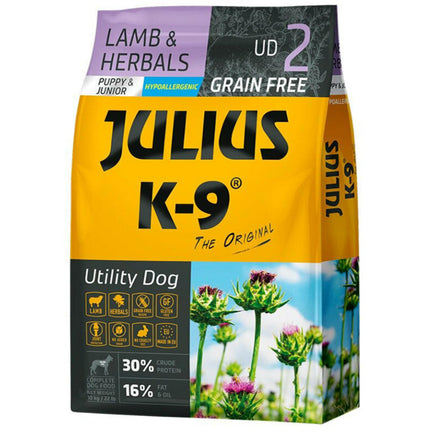 Julius K - 9 Lamb & Herbals Junior & Puppy - grain-free food for puppies, lamb with herbs.