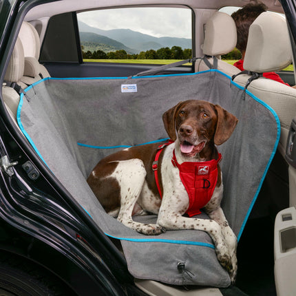 Kurgo Wander Half Hammock - dog car seat cover for half of the back seat.