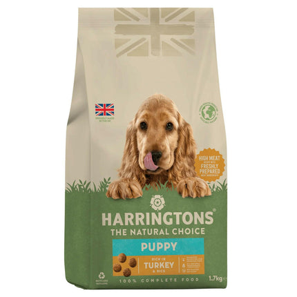 Harringtons Puppy Turkey & Rice - dog food for puppies, with turkey and rice - PROMOTION due to best before date of 30.11.