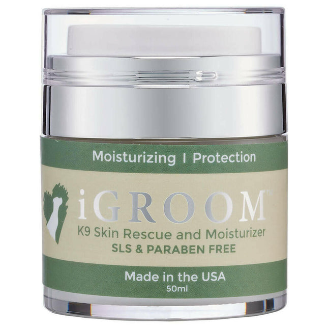 IGroom K9 Skin Rescue and Moisturizer Cream - moisturizing protective cream for the paws and skin of dogs and cats.