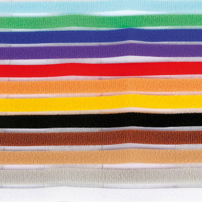 Record ID Collars - colorful identification collars for puppies, Velcro fastened, 12 pcs.