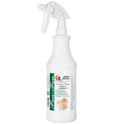 Nature's Specialties Sweet & Sassy Cologne - fragrance water for dogs and cats, almond-floral..