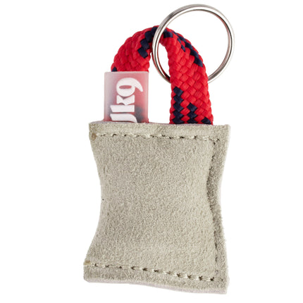 Julius - K9 Leather Keychain - leather keychain.