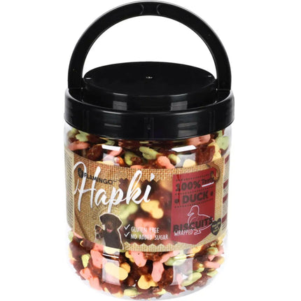 Flamingo Hapki Duck Biscuits Wrap - dog biscuits with duck.