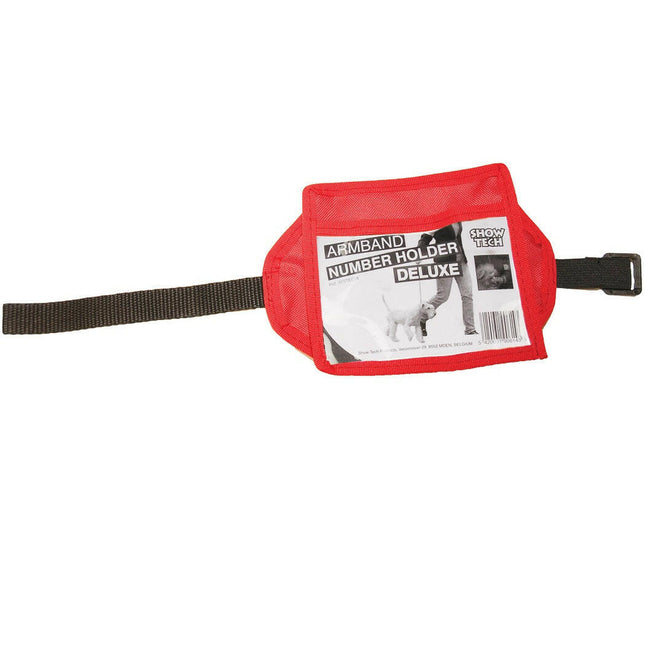 Show Tech Deluxe Number Holder - high-quality bib number holder.