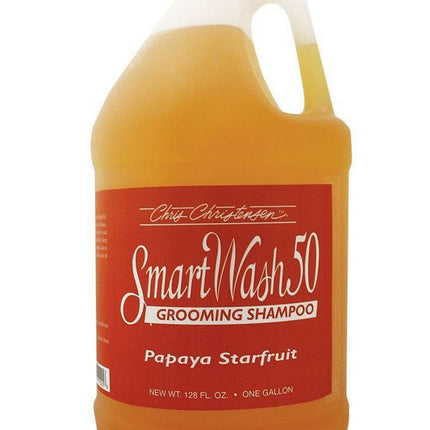 Chris Christensen Smart Wash Papaya Starfruit Shampoo - deep cleansing shampoo for dogs and cats, with a papaya scent, concentrate 1:50.