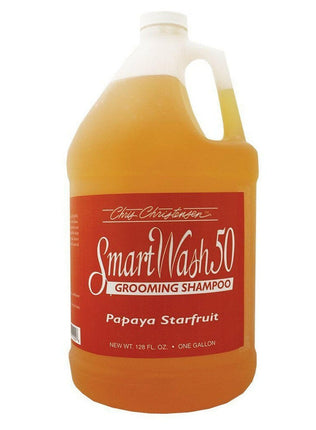 Chris Christensen Smart Wash Papaya Starfruit Shampoo - deep cleansing shampoo for dogs and cats, with a papaya scent, concentrate 1:50.
