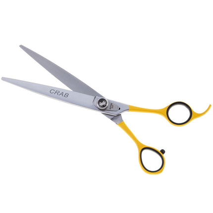 Geib Crab Straight Scissors Level 1 - straight scissors for animal grooming with a single-sided micro-grind.