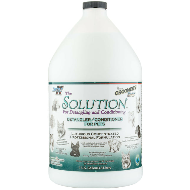 Double K The Solution - detangling conditioner for dogs, cats, and horses, concentrate.