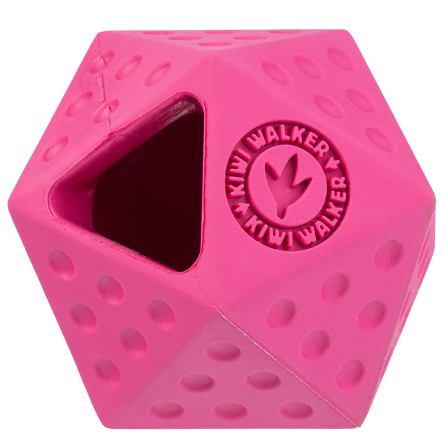 Kiwi Walker Let's Play Icosaball - geometric treat toy for small dogs.