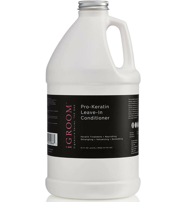 IGroom Pro - Keratin Leave-In Conditioner - Keratin Leave-In Conditioner for Dogs and Cats - 1.9L.