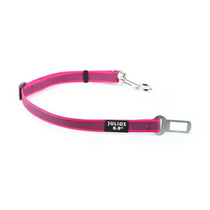 Julius - K9 Color & Gray Seat Belt Adapter Big - Dog Car Safety Belt.