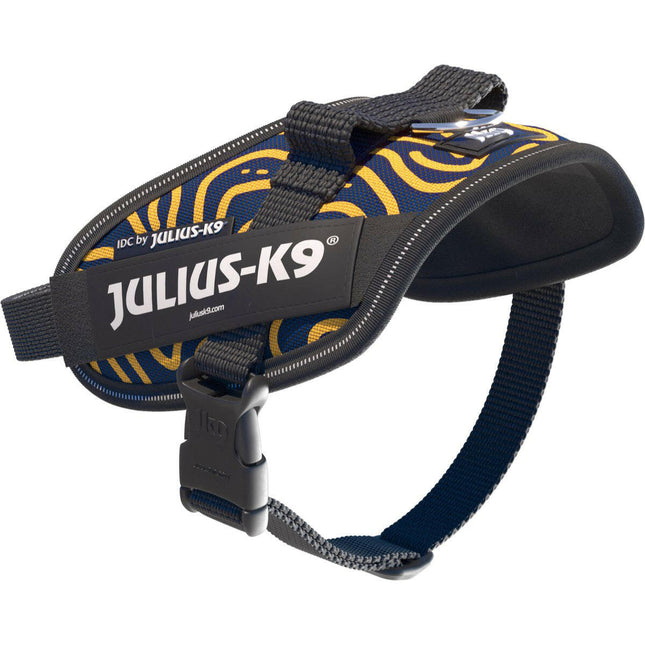 Julius - K9 IDC Powerharness Canyon - dog harness with reflective elements, Canyon pattern - Mini - Mini.