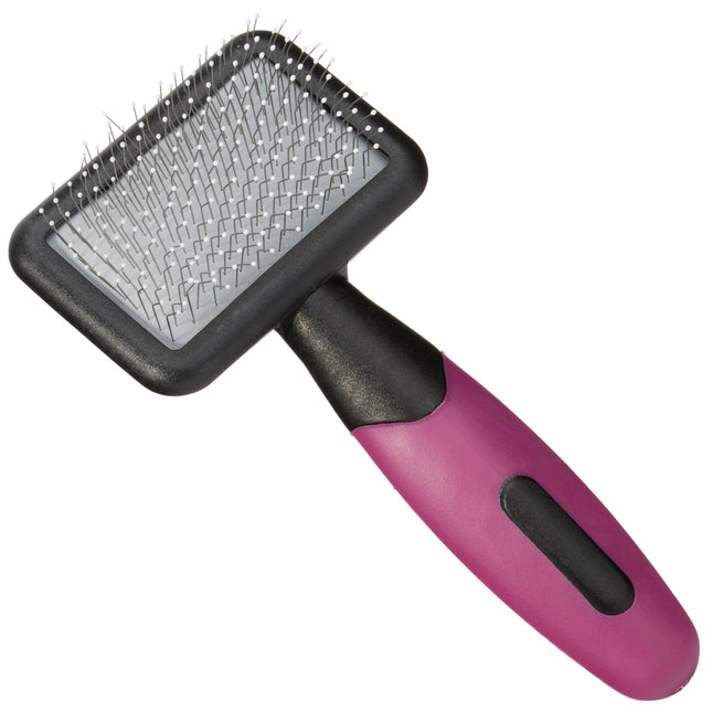 KW Smart Soft Knobbly Card Mini - Poodle Brush with Safe Pins, Very Small.