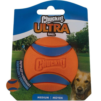 Chuckit! Ultra Ball M (6.4cm) - bouncy dog ball, without squeaker - 1pc.