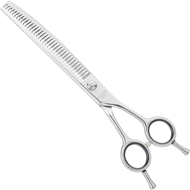 Geib Wave Thinner 7.5 Curve - professional single-sided thinning shears made of Japanese steel, curved, 36 teeth.
