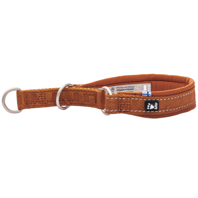Hurtta Casual Half Choke Collar Eco Cinnamon - half choke collar for dogs, made from recycled materials - 30 - 40.