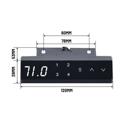 Grooming Table Control Panel - Display / Control Panel for Blovi Comfort Lumix Table.