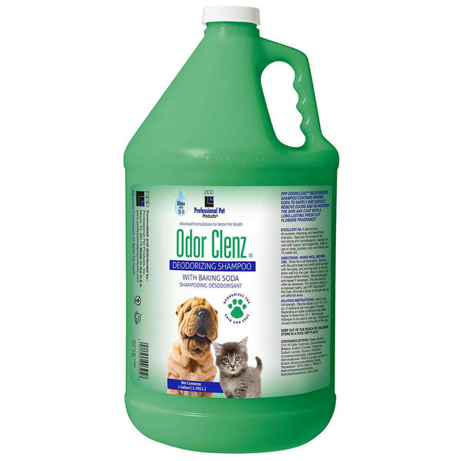 PPP Odor Clenz Baking Soda Shampoo - odor-neutralizing shampoo for dogs and cats, concentrate 1:12.