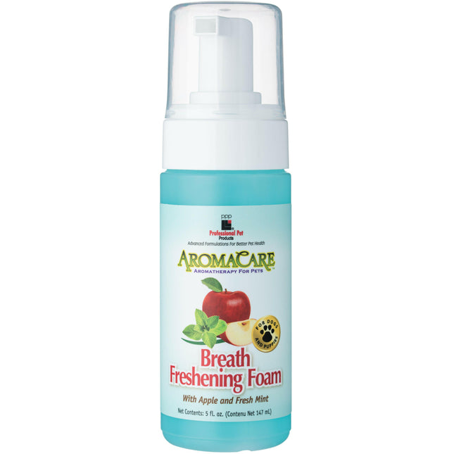 PPP AromaCare Foaming Breath Freshener - foaming breath freshener for dogs and puppies.