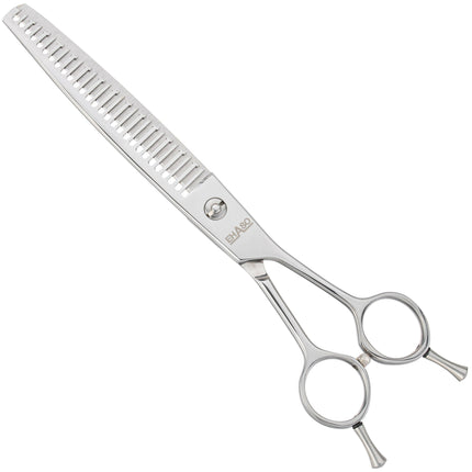Ehaso Revolution Two Step - professional single-sided thinning shears with two types of teeth, best Japanese steel, 28 teeth.