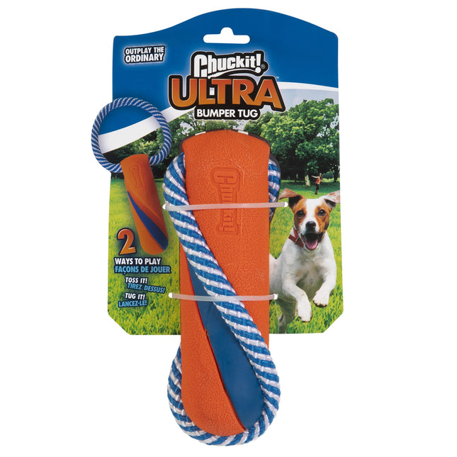 Chuckit! Ultra Bumper Tug - tug and fetch toy for dogs in one