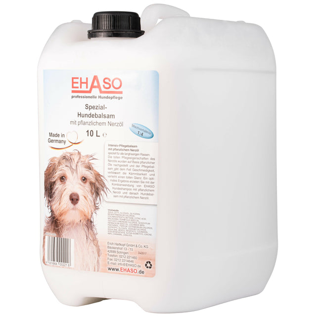 Ehaso Nerzol Conditioner - conditioner for long dog fur, with plant-based mink oil, concentrate 1:4.