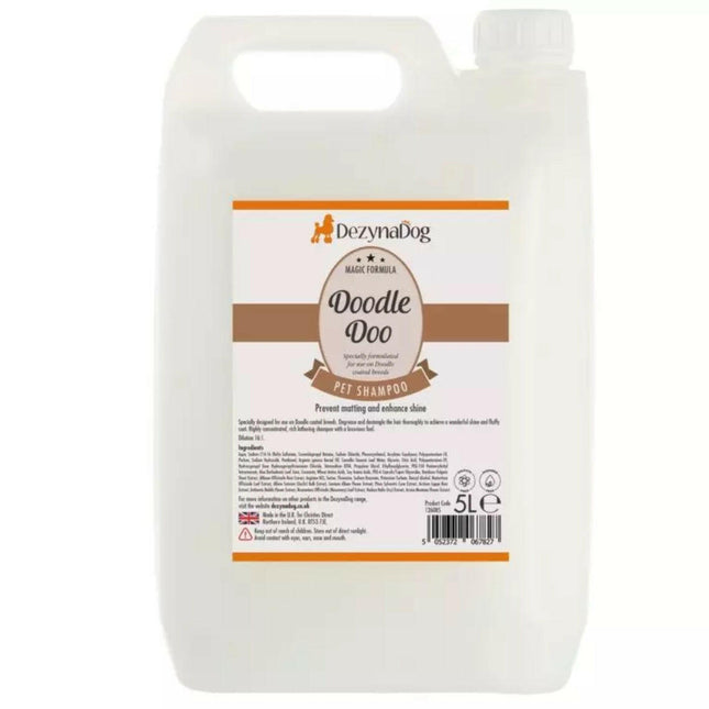 DezynaDog Doodle Doo Shampoo - cleansing shampoo for curly fur, concentrate 1:16.