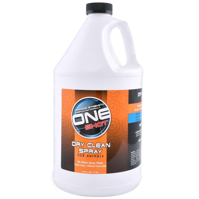 One Shot Dry Clean Spray Shampoo - professional dry shampoo for pets, eliminating unpleasant odors.