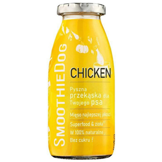 SmoothieDog Chicken - dog smoothie, chicken with vegetables.