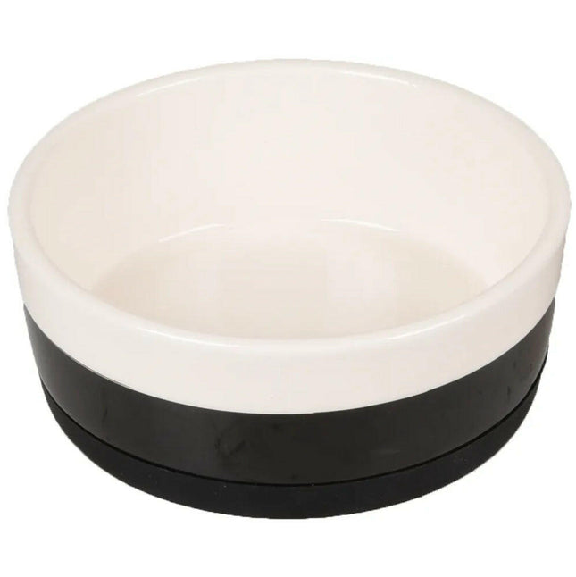 Flamingo Duke Ceramic Bowl - ceramic bowl for dogs and cats, non-slip.