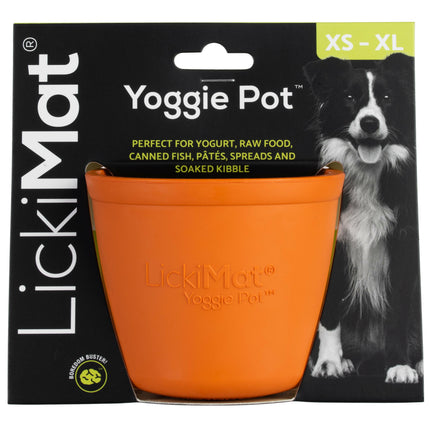 LickiMat Yoggie Pot - licking toy for dogs, cup with nubs.