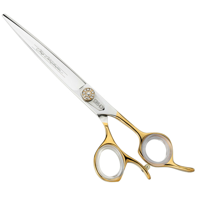 Chris Christensen Artisan Professional Straight Scissors - professional, hand-forged straight scissors made of Japanese stainless steel.