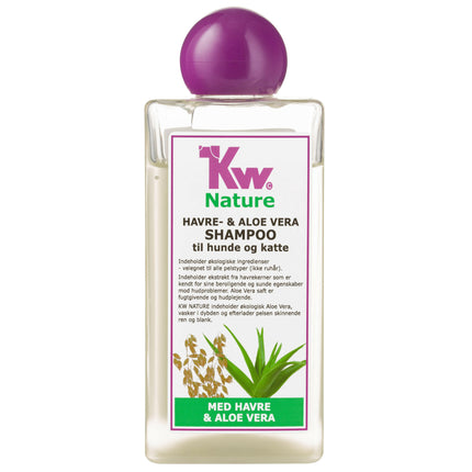 KW Nature Oat & Aloe Vera Shampoo - soothing shampoo for dogs and cats, concentrate 1:3.
