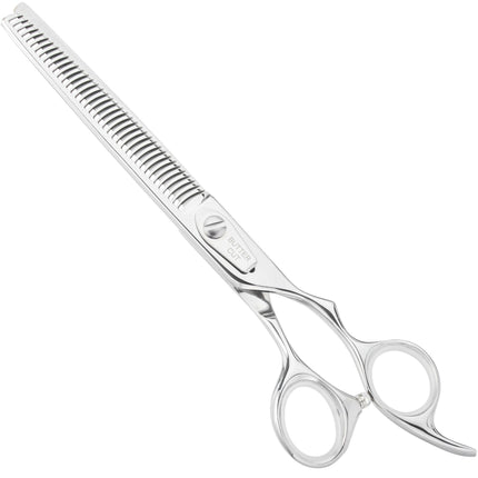 Geib Yoshi Thinner Scissors - professional single-sided thinning shears made of Japanese steel, 38 teeth.