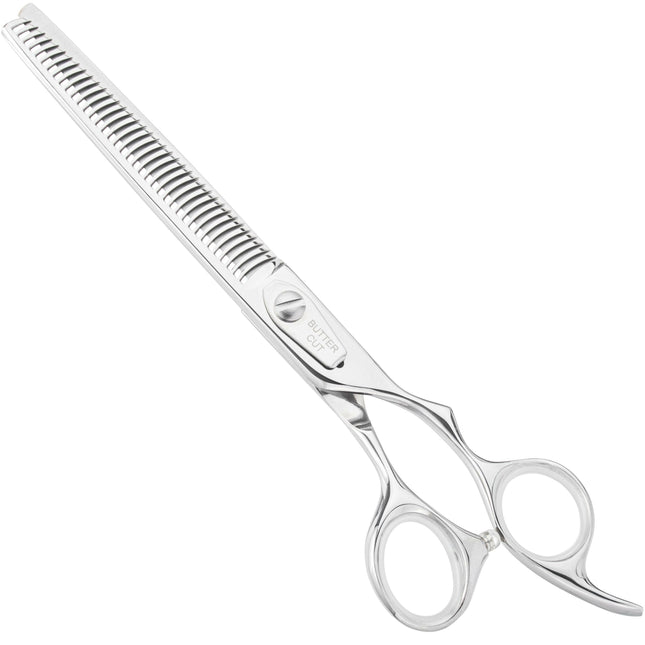 Geib Yoshi Thinner Scissors - professional single-sided thinning shears made of Japanese steel, 38 teeth.