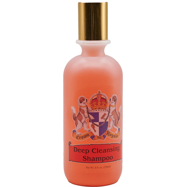 Crown Royale Deep Cleansing Shampoo - deep cleansing shampoo that revitalizes the coat color of dogs and cats
