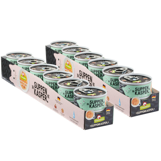 GranataPet Soup Buddy Chicken & Tuna - soup for cats, chicken and tuna.