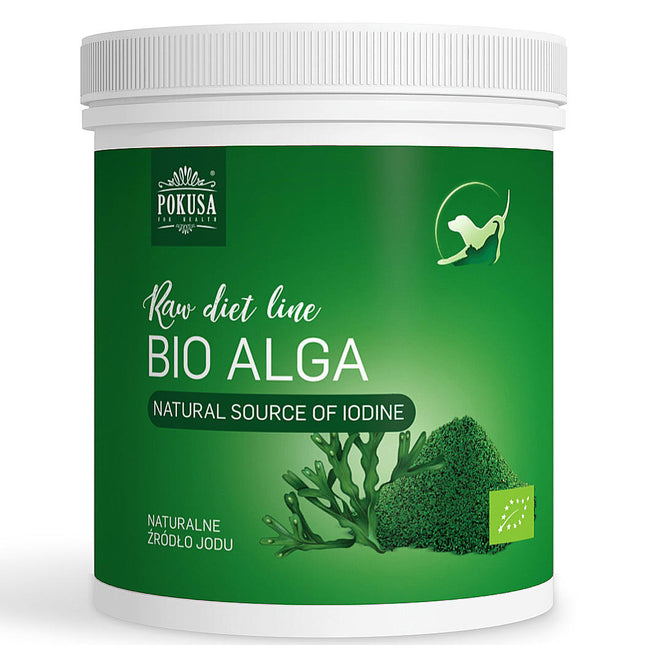 Pokusa RawDietLine Bio Algae - powder made from Norwegian seaweed, a rich source of nutrients