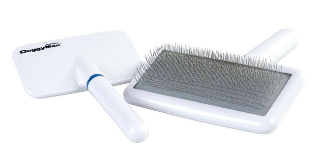 DoggyMan Small Slicker Brush - Small Poodle Brush.