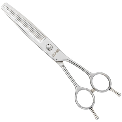 Ehaso Revolution Thinning - professional single-sided thinning shears, best Japanese steel, 33 teeth.